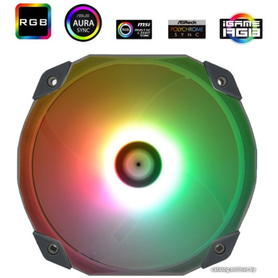 Вентилятор 140mm Thermalright TL-D14S-ARGB (4пин, ARGB Fan, 140x140x27мм, 26дБ, 1500 об/мин)