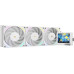 Система водяного охлаждения Thermalright Mjolnir Vision 360 White ARGB (M-VISION-360-WH-ARGB) / (LGA115X/1200/1700/2011/2066/FM1/FM2/FM2+/AM2/AM2+/AM3/AM3+/AM4/AM5) / LCD Display / 360mm / 3x120mm / White