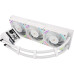 Система водяного охлаждения Thermalright Mjolnir Vision 360 White ARGB (M-VISION-360-WH-ARGB) / (LGA115X/1200/1700/2011/2066/FM1/FM2/FM2+/AM2/AM2+/AM3/AM3+/AM4/AM5) / LCD Display / 360mm / 3x120mm / White