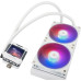 Система водяного охлаждения Thermalright  Frozen Warframe 240 White ARGB (F-WFRAME-240-WH-ARGB) / (LGA115x/1200/1700/1851/2011/2011-3/2066/AM4/AM5) / 240mm / 2x120mm / White