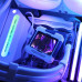 Система водяного охлаждения Thermalright  Frozen Warframe 240 White ARGB (F-WFRAME-240-WH-ARGB) / (LGA115x/1200/1700/1851/2011/2011-3/2066/AM4/AM5) / 240mm / 2x120mm / White
