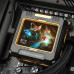 Система водяного охлаждения Thermalright Frozen Warframe 240 Black ARGB (F-WFRAME-240-BL-ARGB) / (LGA115X/1200/1700/2011/2066/FM1/FM2/FM2+/AM2/AM2+/AM3/AM3+/AM4/AM5) / LCD Display / 240mm / 2x120mm / Black