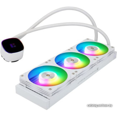 Система водяного охлаждения Thermalright Frozen Horizon 360 White ARGB (F-HORIZON-360-WH) / (LGA115X/1200/1700/2011/2066/AM4/AM5) / 360mm / 3x120mm / White