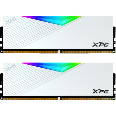 DDR5 32Gb KiTof2 PC-51200 6400MHz ADATA XPG Lancer RGB (AX5U6400C3216G-DCLARWH) / CL32-39-39 / 1.35V