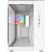 Корпус ATX Без БП Montech KING 65 PRO (MNT-K65P-W) / Tempered Glass/ 3x120mm ARGB PWM Fan / GPU Max 420mm / CPU Cooler Max 175mm / White / Куб /