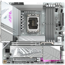 MB Gigabyte Z890M AORUS ELITE WIFI7 ICE (Z890M A ELITE WF7 ICE) Soc-1851 (Z890) 2xPCI-Ex16 3xM.2 2.5GbE LAN WiFi 7 BT 5.