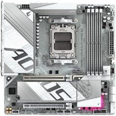MB Gigabyte B850M AORUS ELITE WIFI6E ICE (B850M A ELT WF6E ICE) Soc-AM5 (B850) 2xPCI-Ex16 2xM.2 2.5GbE LAN WiFi 6E BT 5.