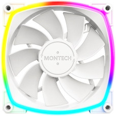 Вентилятор 120mm Montech RX120 PWM (MNT-RX120-W) / 4pin PWM / 120x120x25mm HDB / 800-1600rpm / White