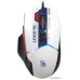 Игровая мышь A4Tech Bloody W95 Max Sports (полноразмерная игровая мышь для ПК, проводная USB, сенсор оптический 12000 dpi, 9 кнопок, колесо с нажатием, цвет белый/темно-синий/черный )