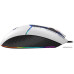 Игровая мышь A4Tech Bloody W95 Max Sports (полноразмерная игровая мышь для ПК, проводная USB, сенсор оптический 12000 dpi, 9 кнопок, колесо с нажатием, цвет белый/темно-синий/черный )