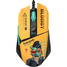 Игровая мышь A4Tech Bloody W63 Max Renegade (полноразмерная игровая мышь для ПК, проводная USB, сенсор оптический 12000 