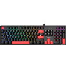 Клавиатура A4Tech Bloody S510R (игровая для ПК, механическая, Bloody BLMS Red, ход линейный, пластик, интерфейс подключе