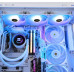 Система водяного охлаждения Thermalright Frozen Notte 360 ARGB V2 White (F-NOTTE-360-WH-ARGB-V2) / (LGA115X/1200/1700/2011/2066/FM1/FM2/FM2+/AM2/AM2+/AM3/AM3+/AM4/AM5) / 360mm / 3x120mm ARGB / White