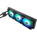 Система водяного охлаждения Thermalright Frozen Notte 360 ARGB V2 Black  (F-NOTTE-360-BL-ARGB-V2) / (LGA115X/1200/1700/1851/2011/2066/FM1/FM2/FM2+/AM2/AM2+/AM3/AM3+/AM4/AM5) / 360mm / 3x120mm ARGB / Black