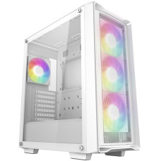 Корпус ATX Без БП Deepcool CC560 MESH V2 (R-CC560-WHAMA4-G-2) (Tempered Glass,1xUSB3.0, 1xUSB-A 3.2 5Гбит/с, 4x120mm ARG