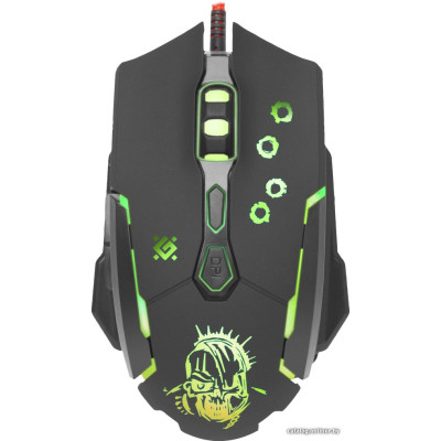 Мышь Defender Killer GM-170L (52170) (полноразмерная игровая мышь для ПК, проводная USB, сенсор оптический 3200 dpi, 7 к