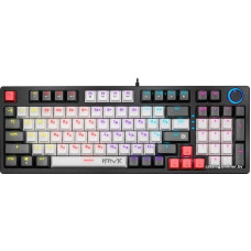 Клавиатура Defender Hawk GK-418 (игровая для ПК, механическая, Outemu Red, ход линейный, пластик, интерфейс подключения - USB-A, кириллица: да, цвет черный ) (45418)