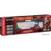 Клавиатура Defender Hawk GK-418 (игровая для ПК, механическая, Outemu Red, ход линейный, пластик, интерфейс подключения - USB-A, кириллица: да, цвет черный ) (45418)
