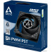 Вентилятор 80mm Arctic Cooling P8 PWM PST Black (ACFAN00150A)  (4пин, 80x80x25mm, 24.4дБ, 200-3000об/мин, FDB) RTL