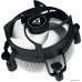 Кулер S-1700 Arctic Cooling Alpine 17 (ACALP00040A) (4пин, Compact, 95W, 1700, 100-2000об/мин, Al)