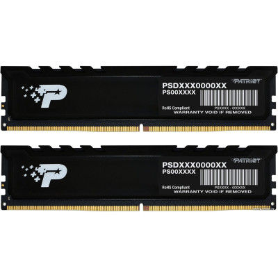DDR5 32Gb KiTof2 PC-38400 4800MHz Patriot Signature Premium Line (PSP532G4800KH1) CL40-40-40-77