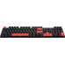Клавиатура A4Tech Bloody S520N (игровая для ПК, механическая, Bloody BLMS Red Plus, ход линейный/тихие, пластик, интерфейс подключения - USB-A, подсветка, кириллица: да, цвет черный )
