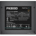 БП Deepcool 800W PK800D (R-PK800D-FA0B-WGEU) (ATX 2.4, PWM 120mm fan, Active PFC+DC to DC, 80+ BRONZE) RET