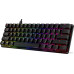 Клавиатура HyperX Alloy Origins 60 (4P5N4AA#ABA) (игровая для ПК, механическая, HyperX Red, ход линейный, полностью металлическая, интерфейс подключения - USB-A, подсветка, кириллица: да, цвет черный)