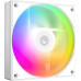 Вентилятор 140mm ID-Cooling AS-140-ARGB-W 140x140x25мм (60шт./кор, PWM, резиновые углы, белый, 300-1800об/мин, супертихий) BOX