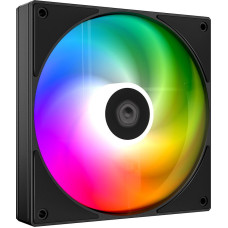 Вентилятор 120mm ID-Cooling AS-140-ARGB-K 140x140x25мм (4Pin PWM, 27.2дБ, 300-2000об/мин) Black