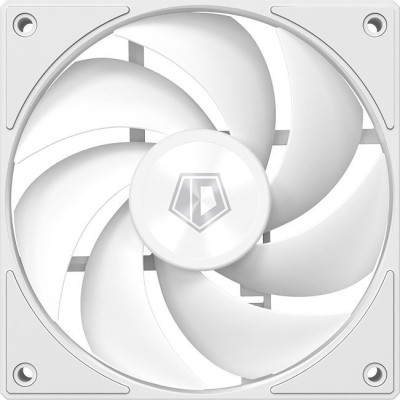 Вентилятор 120mm ID-Cooling AF-1230-W 120x120x30мм (4Pin PWM, 31.1дБ, 300-2000об/мин) White