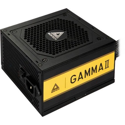 БП Montech 550W GAMMA II (MNT-G550-B) (ATX 2.43, APFC, 80 PLUS Gold, LLC+DC-DC, Japan caps, 120mm fan, non-modular) RET