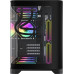 Корпус MicroATX Без БП GameMax HYPE-M BK (Куб, Tempered Glass, USB3.0*1+2xUSB2.0 , HD Audio+Mic, 3x120mm ARGB Fan (FN12A-S8I), 6ports PWM+ARGB HUB, VGA MAX 400mm, CPU MAX 157mm, пылевые фильтры) Black