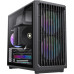 Корпус MicroATX Без БП GameMax F35 BW (Tempered Glass(Plastic+ Dust Mesh+Woodgrain Decoration), USB3.0*2+TYPE-C(GEN2), Combo Audio 3*120MM ARGB PWM Fan(FN12A-S5), V5.0 ARGB PWM HUB, VGA MAX 350mm, CPU MAX 169mm, пылевые фильтры) Black