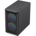 Корпус MicroATX Без БП GameMax F35 BW (Tempered Glass(Plastic+ Dust Mesh+Woodgrain Decoration), USB3.0*2+TYPE-C(GEN2), Combo Audio 3*120MM ARGB PWM Fan(FN12A-S5), V5.0 ARGB PWM HUB, VGA MAX 350mm, CPU MAX 169mm, пылевые фильтры) Black