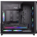 Корпус MicroATX Без БП GameMax F35 BW (Tempered Glass(Plastic+ Dust Mesh+Woodgrain Decoration), USB3.0*2+TYPE-C(GEN2), Combo Audio 3*120MM ARGB PWM Fan(FN12A-S5), V5.0 ARGB PWM HUB, VGA MAX 350mm, CPU MAX 169mm, пылевые фильтры) Black