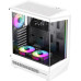 Корпус ATX Без БП GameMax Vista COC WH (AW) (Куб, Tempered Glass, USB3.0*1+1xUSB2.0 +1x Type-C (U2), FN12A-SQ2*4-ARGB, FN12A-MQ2*1-ARGB, VGA MAX 330mm, CPU MAX 155mm, пылевые фильтры) White