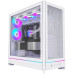 Корпус ATX Без БП Montech HS01 Pro W (MNT-HS01 Pro W) (Tempered Glass, 1xUSB 2.0, 1xUSB-A 3.2 5Гбит/с, 4x120mm ARGB FAN, ARGB PWM Fan Controller, HD Audio+Mic, VGA MAX 400mm, CPU MAX 168mm, пылевые фильтры) WHITE