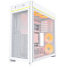 Корпус ATX Без БП Montech HS01 Pro W (MNT-HS01 Pro W) (Tempered Glass, 1xUSB 2.0, 1xUSB-A 3.2 5Гбит/с, 4x120mm ARGB FAN, ARGB PWM Fan Controller, HD Audio+Mic, VGA MAX 400mm, CPU MAX 168mm, пылевые фильтры) WHITE
