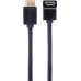 Кабель HDMI---HDMI ,Telecom (TCG256-2M) ver 2.1 8K@60Hz угол 90град  2м, медь