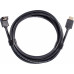 Кабель HDMI---HDMI ,Telecom (TCG256-3M) ver 2.1 8K@60Hz угол 90град  3м, медь