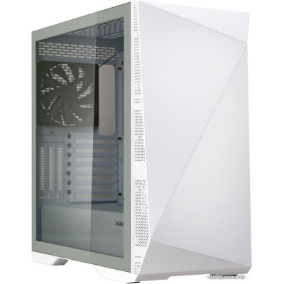 Корпус ATX Без БП Zalman Z9 Iceberg (Tempered Glass, 2xUSB 2.0, 2xUSB-A 3.2 5Гбит/с, 1xUSB-C 3.2 5Гбит/с, 2x140mm FAN, HD Audio+Mic, VGA MAX 390mm, CPU MAX 185mm, пылевые фильтры) White