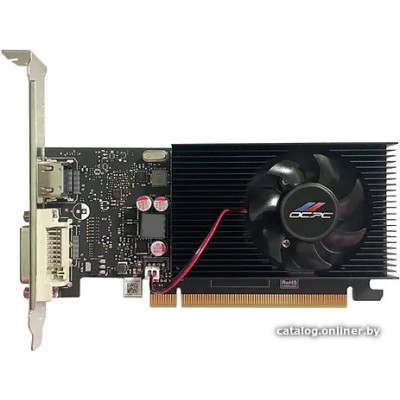 Видеокарта NVIDIA GeForce OCPC GT 1030 (OCVNGT1030G4D4) 4Gb GDDR4 HDMI+DVI RTL
