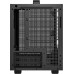 Корпус mini-ITX Без БП Deepcool CH160 (R-CH160-BKNGI0-G-1) (Tempered Glass, MESH сетка, 2xUSB 3.0, 1xType-C, HD Audio+Mic, VGA MAX 305mm, CPU MAX 172mm, пылевые фильтры) Black