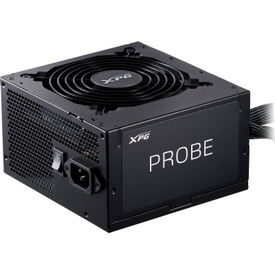 БП ADATA XPG PROBE 600W (PROBE600B-BKCEU) (ATX 2.52, 600W, 80 PLUS BRONZE, Active PFC, 120mm fan, 20+4 pin, 4+4 pin, 8 pin CPU, 5 SATA, 2 x 6+2 pin PCI-E) Retail
