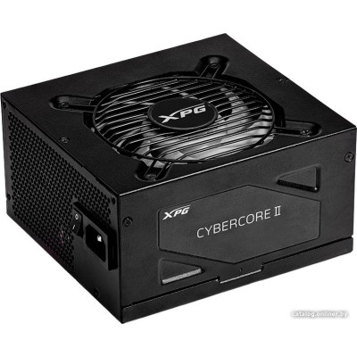 БП ADATA XPG 1300W CYBER CORE II (CYBERCOREII1300P-BKCEU) (ATX 3.0, 1300W, Full Cable Management, PWM 120mm fan, Active PFC, 80+ PLATINUM, Gen5 PCIe) RET