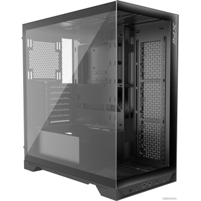 Корпус ATX Без БП ADATA XPG INVADER X WOF Black (INVADERXMTWOF-BKCWW) (Куб,Tempered Glass, USB 3.2 Gen 2 Type-A, USB 3.2 Gen 2 Type-C, HD Audio+Mic, VGA MAX 400mm, CPU MAX 175mm, пылевые фильтры) Black