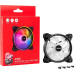 Вентилятор 120mm ADATA XPG HURRICANE 120 PWM ARGB (HURRICANE120ARGBPWM-BKCWW) (4-pin, PWM, 120x120x25mm, 600-2000об/мин) Black