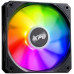 Вентилятор 120mm ADATA XPG VENTO R 120 ARGB PWM (VENTOR120ARGBPWM-BKCWW) (4-pin, PWM, 120x120x25mm, 300-1600об/мин) Black