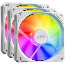 Вентилятор 120mm ADATA XPG VENTO R 120 ARGB PWM (НАБОР 3 в 1)(VENTOR120ARGBPWM3C-WHCWW) (4-pin, PWM, 120x120x25mm, 300-1600об/мин) White